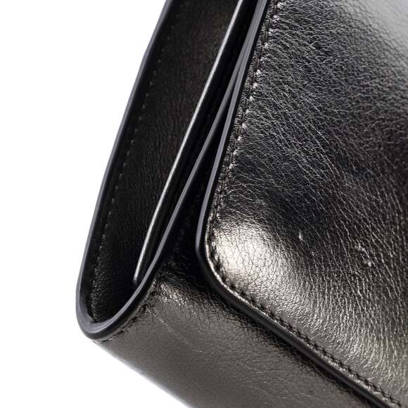 F Is Fendi Wallet On Chain Leather Mini #191722F52B - Picture 6 of 7